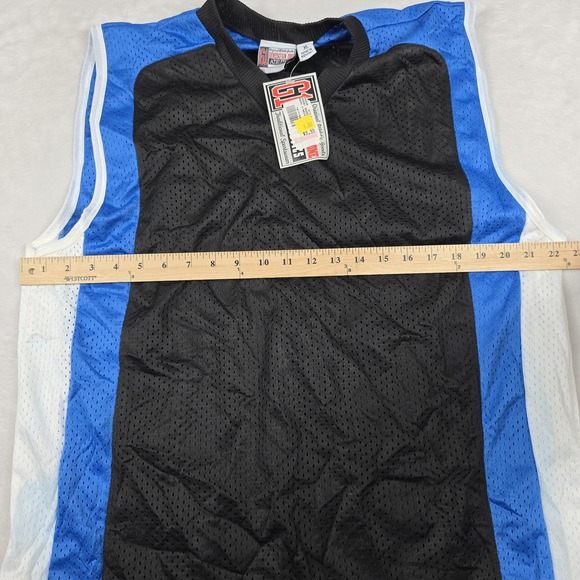 Vintage G1 Generation One Men's Size XL Black Blue Basketball Jersey‎ Deadstock - Picture 4 of 7